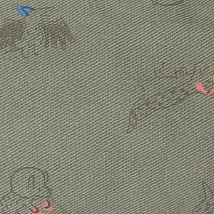 Брюки прямые Gingersnaps " Baby Harry Dino Party", хаки